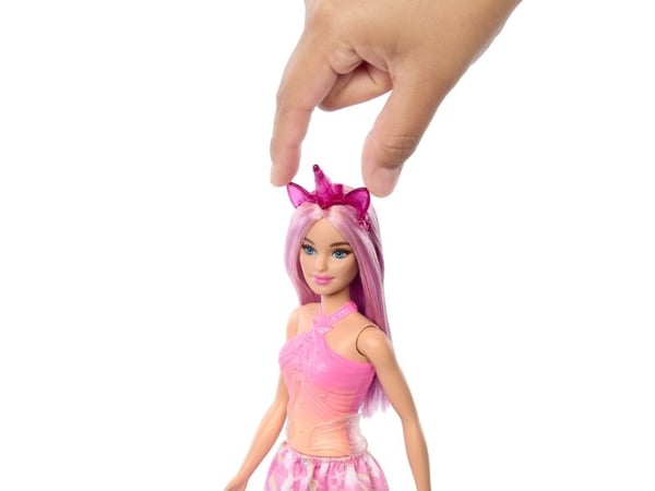 Barbie-nukke Mattel Barbie yksisarvinen nukke, vaaleanpunainen asu