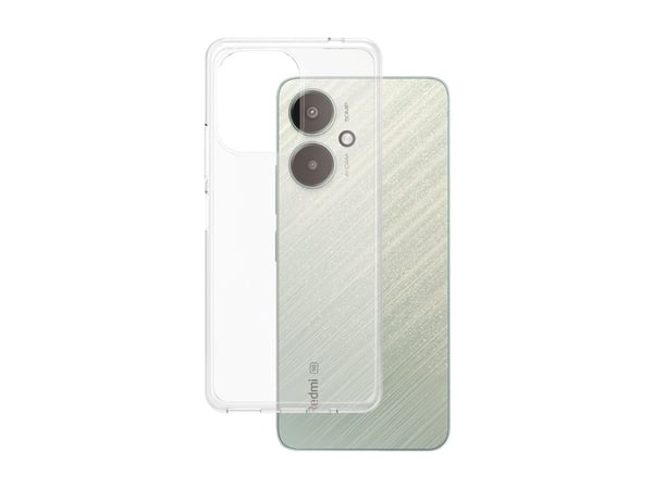 SAFE. by PanzerGlass - Baksidedeksel for mobiltelefon - polyethlen-tereftalat (PET), 60 % resirkulert glass - gjennomsiktig - for Xiaomi Redmi 13C,...