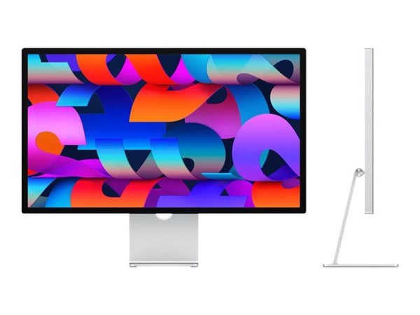 Apple Studio Display Standard glass - LCD-skjerm - 27" - 5120 x 2880 5K - 600 cd/m² - Thunderbolt 3 - høyttalere med sub-bass