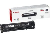 Canon 716 Musta - lajittelu - alkuperäinen - tonerpatron - i-SENSYS LBP5050, LBP5050N, MF8030CN, MF8040Cn, MF8050CN, MF8080Cw, MF8050CN, MF8080Cw