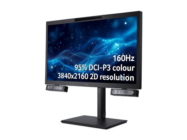 Acer Acer FF.R2CWW.002 datorskärm 39,6 cm (15,6") 3840 x 2160 px 4K Ultra HD LED Svart