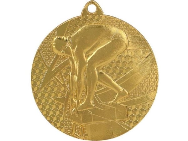 Victoria Sport-medalje gull stål - svømming