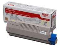 OKI 43872305, 2000 sivua, Keltainen, 1 kpl