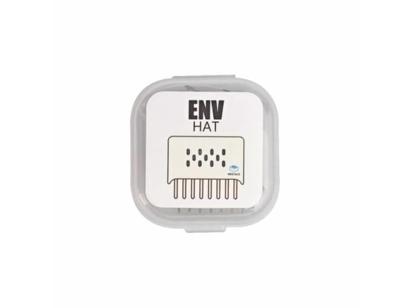 M5Stack ENV Hat, ADC-block, M5StickC, M5Stack, Vit, 24 mm, 20 mm