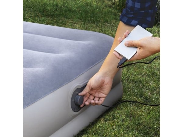 Intex 64114, Dobbel Madrass, Rektangel, Inne & Ute, Innebygd luftpumpe