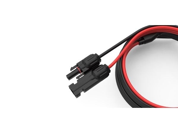 EcoFlow LMC4-XT60I-2.5M, Kabel, Svart, Rød, 2,5 m