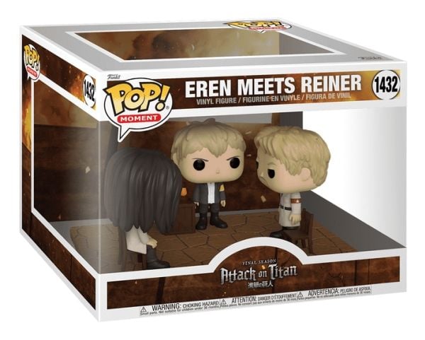 Funko Pop! hahmo Clash of the Titans Eeren meets Reiner 10cm