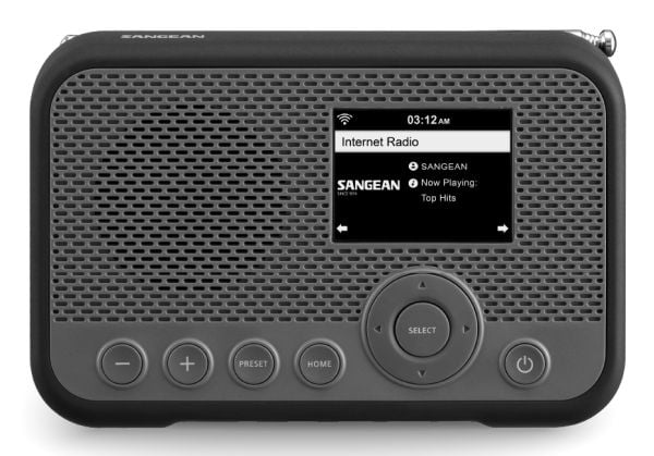 Sangean WFR-39, Bærbar, DAB, FM, 1 W, 8 O, 6,35 mm (0.25"), TFT