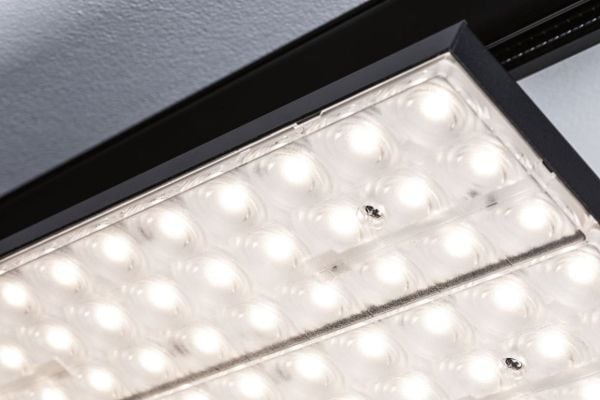 Paulmann 96582, Spotlight på skinne, Ikke-utskiftbare pærer, LED, 80 W, 3000 K, Sort