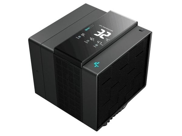 Deepcool ASSASSIN IV VC VISION - Prosessorkjøler - med LCD thermometer, display - (for: LGA2066, LGA2011-3, LGA2011, LGA1700, LGA1200, LGA1151, LGA...