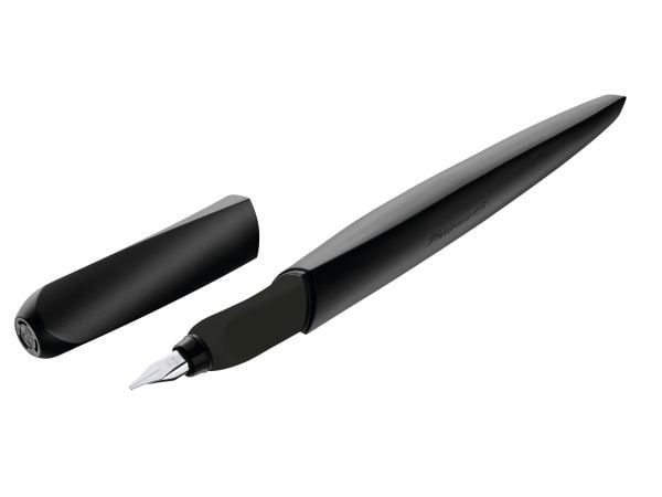 Pelikan Twist Calligraphy Set, Fontenepenn, Blå, Sort, 10 stykker, Boks, Tyskland