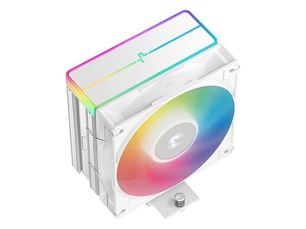 Deepcool AG400 WH V2 - Prosessorkjøler - (for: LGA1851, LGA1700, LGA1200, LGA115x Socket, AM5, AM4) - 120 mm - hvit