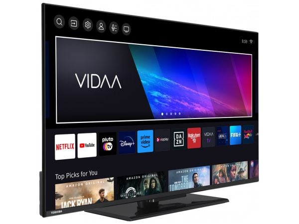 Toshiba 43UV3463DG, 109,2 cm (43"), 3840 x 2160 piksler, 4K Ultra HD, DLED, Smart TV, Svart