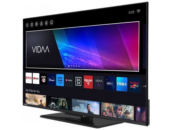 Toshiba 43UV3463DG, 109,2 cm (43"), 3840 x 2160 piksler, 4K Ultra HD, DLED, Smart TV, Svart