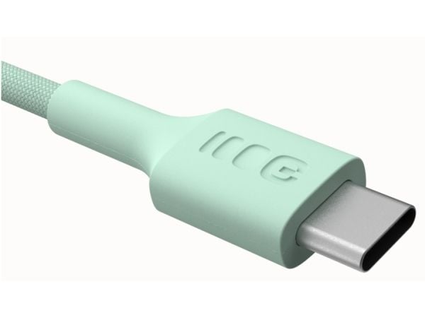 Green Cell KABGC100PS120MG, 1,2 m, USB C, USB C, 0,48 Gbit/s, Grønn