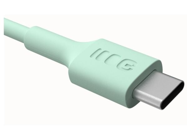 Green Cell USB-C-kaapeli 1,2 m 100 W Greencell PowerFlex pikalataus PD minta vihreä