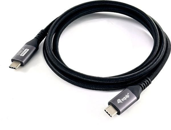 Equip USB Kabel 4.0 C -> C St/St 1.20m schwarz
