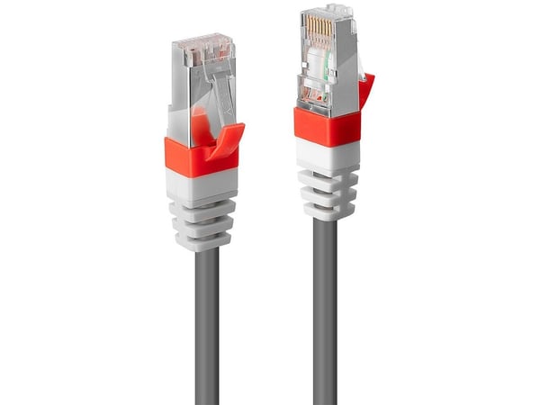 Lindy 45350, 0,3 m, Cat6a, S/FTP (S-STP), RJ-45, RJ-45, Grå