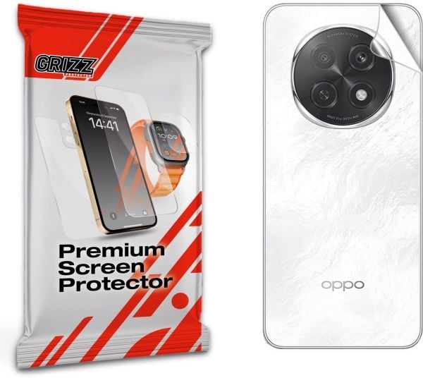 GrizzGlass beskyttelsesfilm for bak GrizzGlass SatinSkin til Oppo F29 Pro
