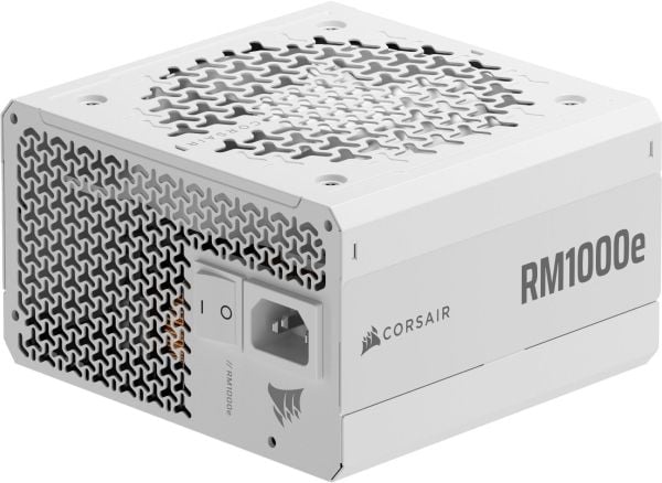 Corsair RM1000e (2025), 1000 Watt, ATX 3.1, PCIe 5.1, Cybenetics GOLD - White
