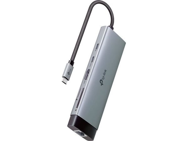 TP-Link UH9120C, USB 3.2 Gen 1 (3.1 Gen 1) Typ-C, HDMI, RJ-45, USB 3.2 Gen 1 (3.1 Gen 1) Typ-A, USB 3.2 Gen 1 (3.1 Gen 1) Typ-C, MicroSD (TransFlas...