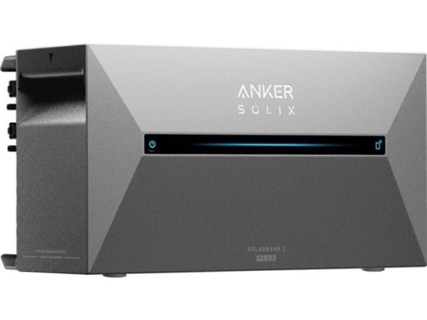 Anker SOLIX Solarbank 2 E1600 Plus - Solar power system battery - 1200 watt - litium-jernfosfat - 1600 Wh - Wi-Fi, Bluetooth - utgangskontakter: 1 ...