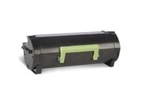 Lexmark 602X, 20000 sivua, Musta, 1 kpl