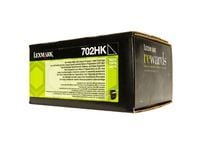 Lexmark 702HK R, 4000 sivua, Musta, 1 kpl