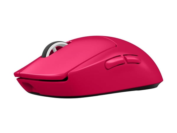 Logitech G PRO X SUPERLIGHT 2 - Mus - gaming - optisk - 5 knapper - trådløs - 2.4 GHz - USB Logitech LIGHTSPEED-mottaker - rosa