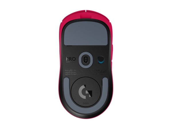 Logitech G PRO X SUPERLIGHT 2 - Mus - gaming - optisk - 5 knapper - trådløs - 2.4 GHz - USB Logitech LIGHTSPEED-mottaker - rosa