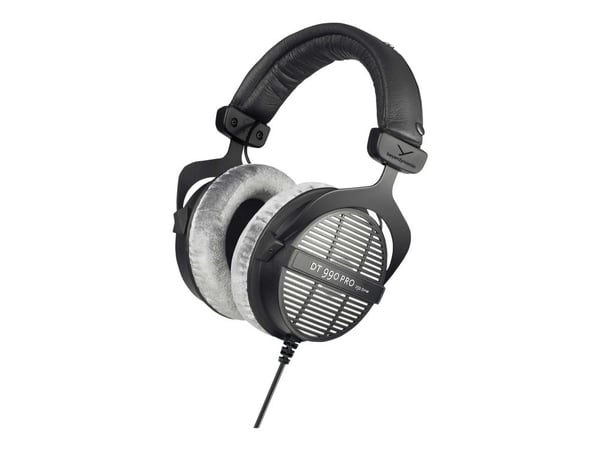 beyerdynamic DT 990 PRO – Kuulokkeet – täysikokoiset – langalliset – 3,5 mm:n liitin – hopeanharmaa beyerdynamic DT 990 PRO – Kuulokkeet – täysikokoiset – langalliset – 3,5 mm:n liitin – hopeanharmaa