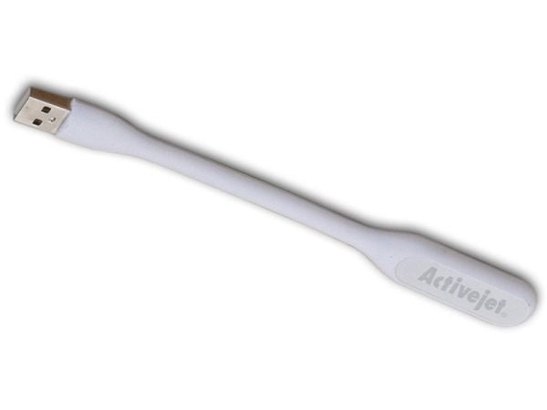 USB-lampe Activejet hvit (Activejet USB LED-lampe hvit)