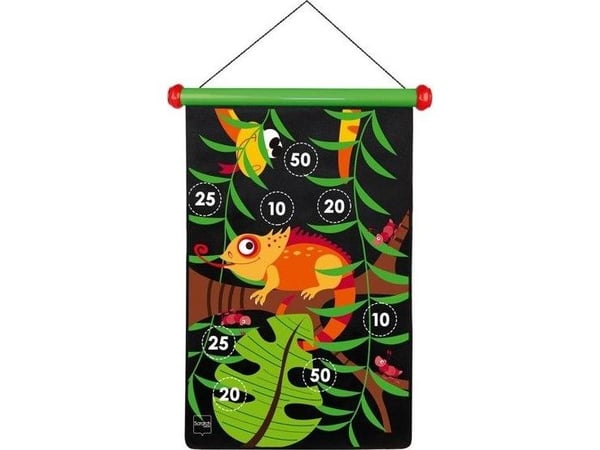 Stor magnetisk dart – i jungelen