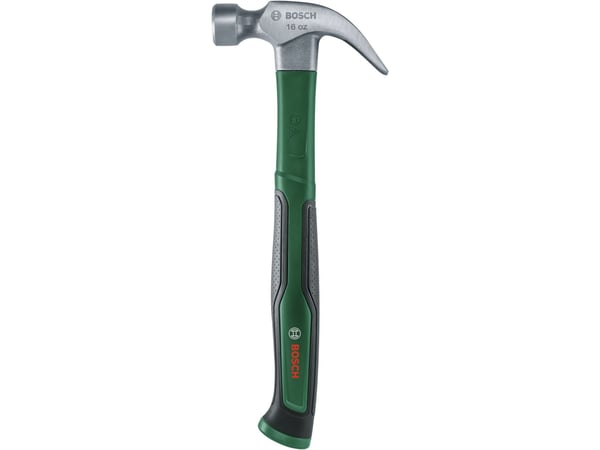 Bosch 1600A02ZA2, Kløhammer, Karbonstål, Glassfiber, Grønn, 131 mm, 330 mm