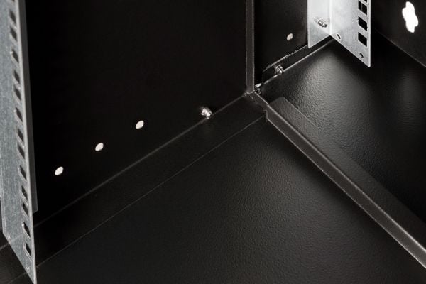 Digitus SOHO PRO Series - Rack skap - veggmonterbar - RAL 9005, svart - 12U - 19"
