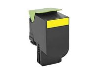 Lexmark 80C0X40, 4000 sivua, Keltainen, 1 kpl