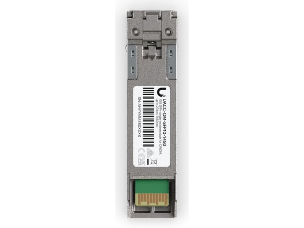 Ubiquiti UACC-OM-SFP10-1450, Fiber optisk, 11300 Mbit/s, SFP+, LC (UPC), 20000 m, 1450 nm