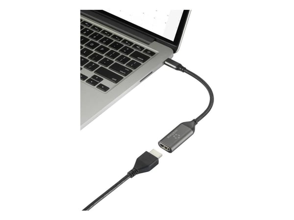 Renkforce RF-5234038, 0,15 m, USB-C, HDMI-A, Hankjønn, Hunkjønn, Rett