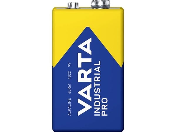 Varta 4022211501, Alkalinsk, 9 V, 580 mAh, 17,5 mm, 48,5 mm, 46 g