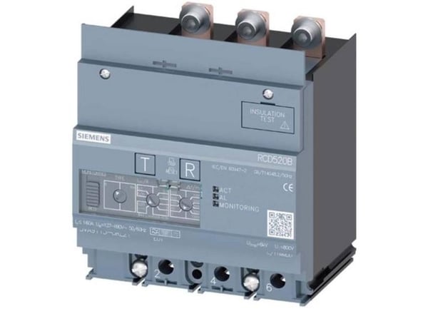 RCD-moduuli 3VA9 RCD520B RCD B/B+ 3P 160A