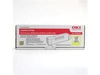 OKI 43381905, 2000 sivua, Keltainen, 1 kpl