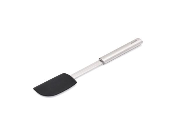 Brabantia 100390, Siliconskrapa, Svart, Metallisk, Silikon, Silver, 50 mm, 15 mm