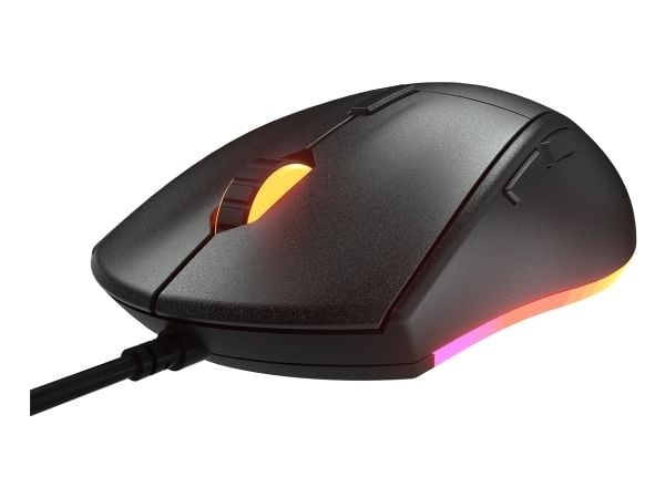 COUGAR CGR-WOMB-MEX, Høyre hendt, Optisk, USB Type-A, 6400 DPI, Svart