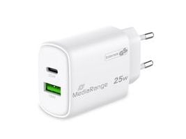 MediaRange MRMA112-2, Innendørs, AC, 12 V, Hvit
