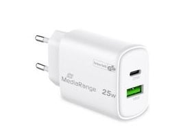 MediaRange MRMA112-2, inomhus, AC, 12 V, Vit