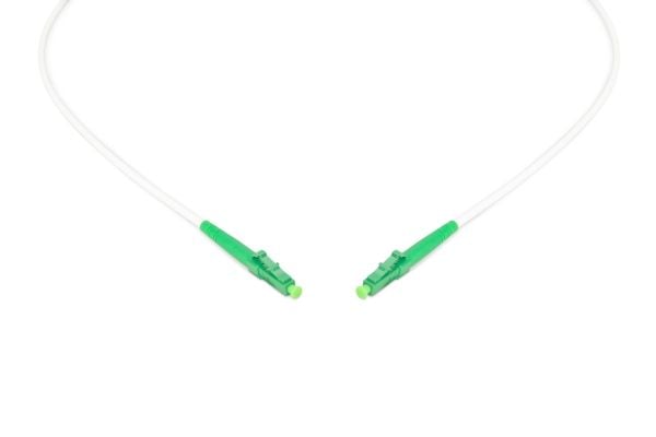 DIGITUS - Koblingskabel - LC/APC-enkeltmodus (hann) til LC/APC-enkeltmodus (hann) - 1 m - 3 mm - fiberoptisk - simpleks - 9 / 125 micron - halogenf...