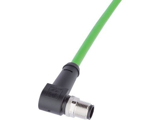 Lapp 2171034, 5 m, Cat5, SF/UTP (S-FTP), M12, M12, Grønn
