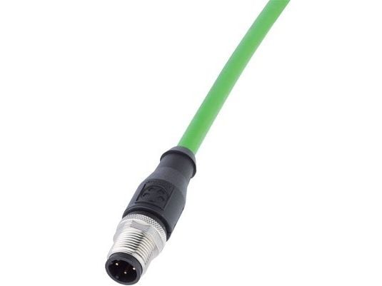 Lapp 2171034, 5 m, Cat5, SF/UTP (S-FTP), M12, M12, Grønn