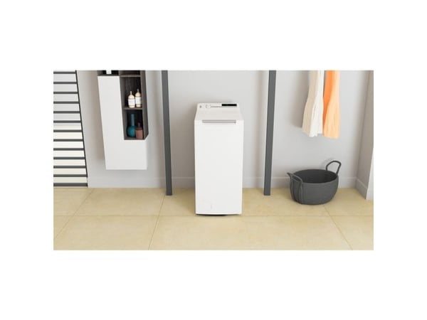 Whirlpool TDLR 7231BS EU - Vaskemaskin - bredde: 40 cm - dybde: 60 cm - høyde: 90 cm - toppileggelse - 42 liter - 7 kg - 1200 rpm - hvit