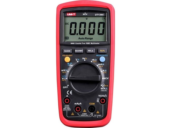 Multimeter UT139C CATIII med frekvens, kapasitans, temperaturmåling, DC-krets, diodetest UNI-T